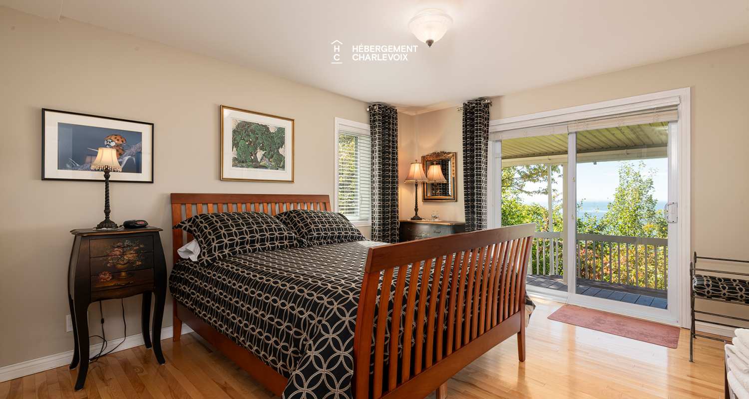 CEL-5 - Résidence chaleureuse avec vue spectaculaire sur le St-Laurent